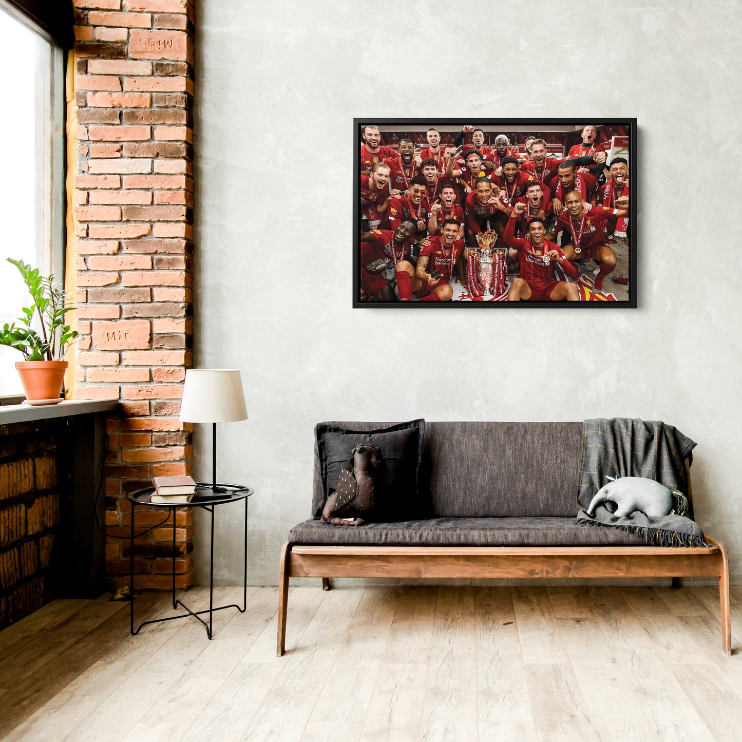Liverpool Champions Canvas – Soccer Wall Art for Fans