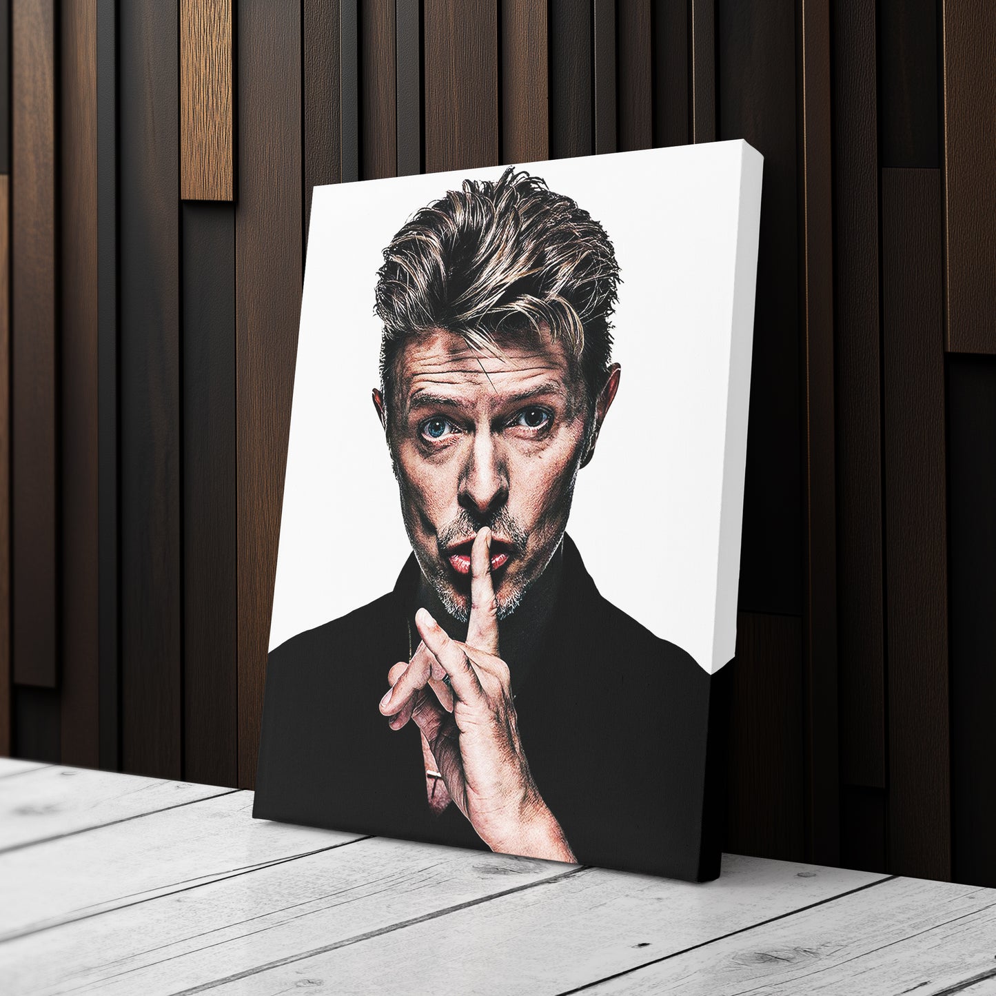 David Bowie Canvas – Rock Star Wall Art for Home Decor