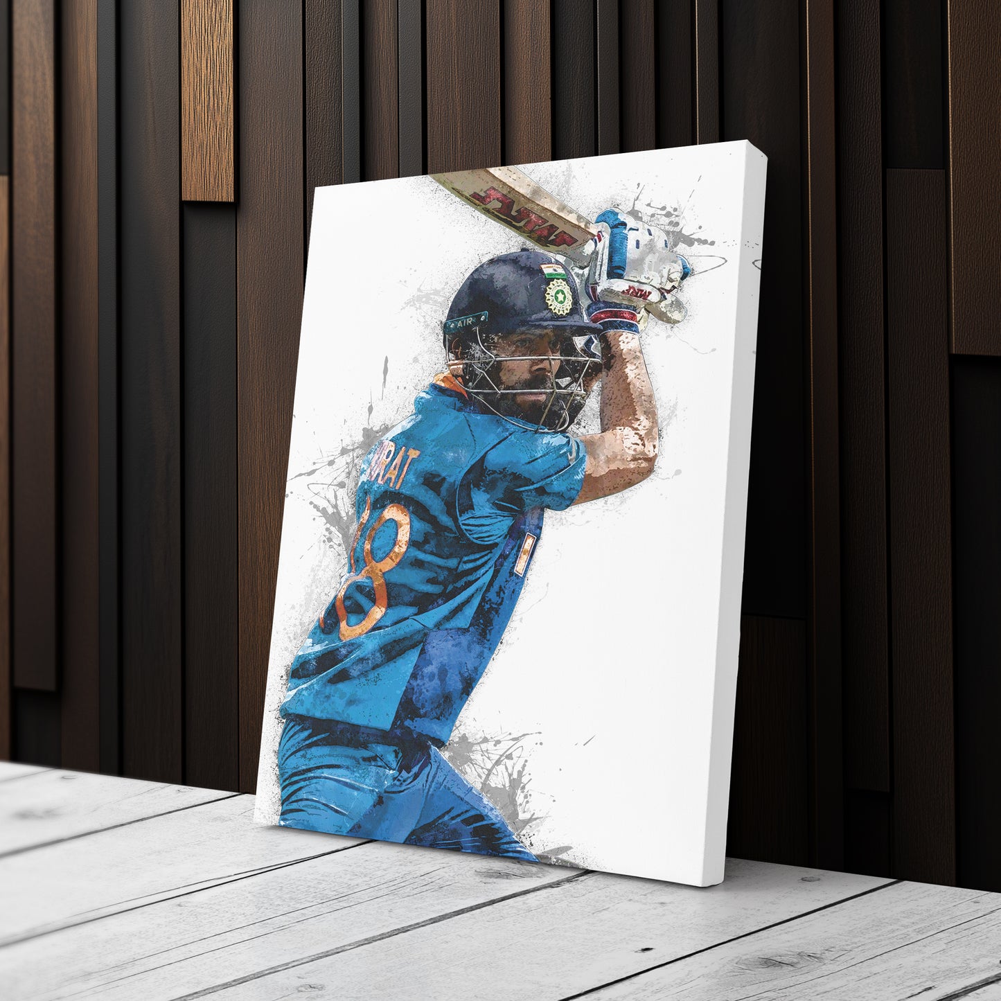 Virat Kohli Canvas Art – India Cricket Wall Decor