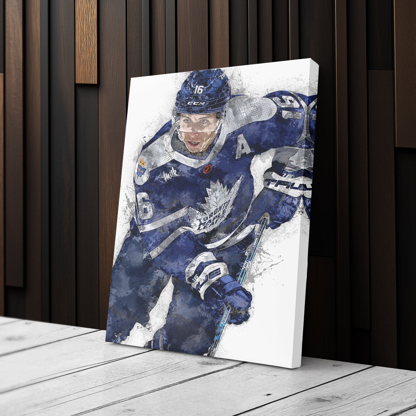 Mitch Marner Canvas Art – Toronto Maple Leafs Wall Decor