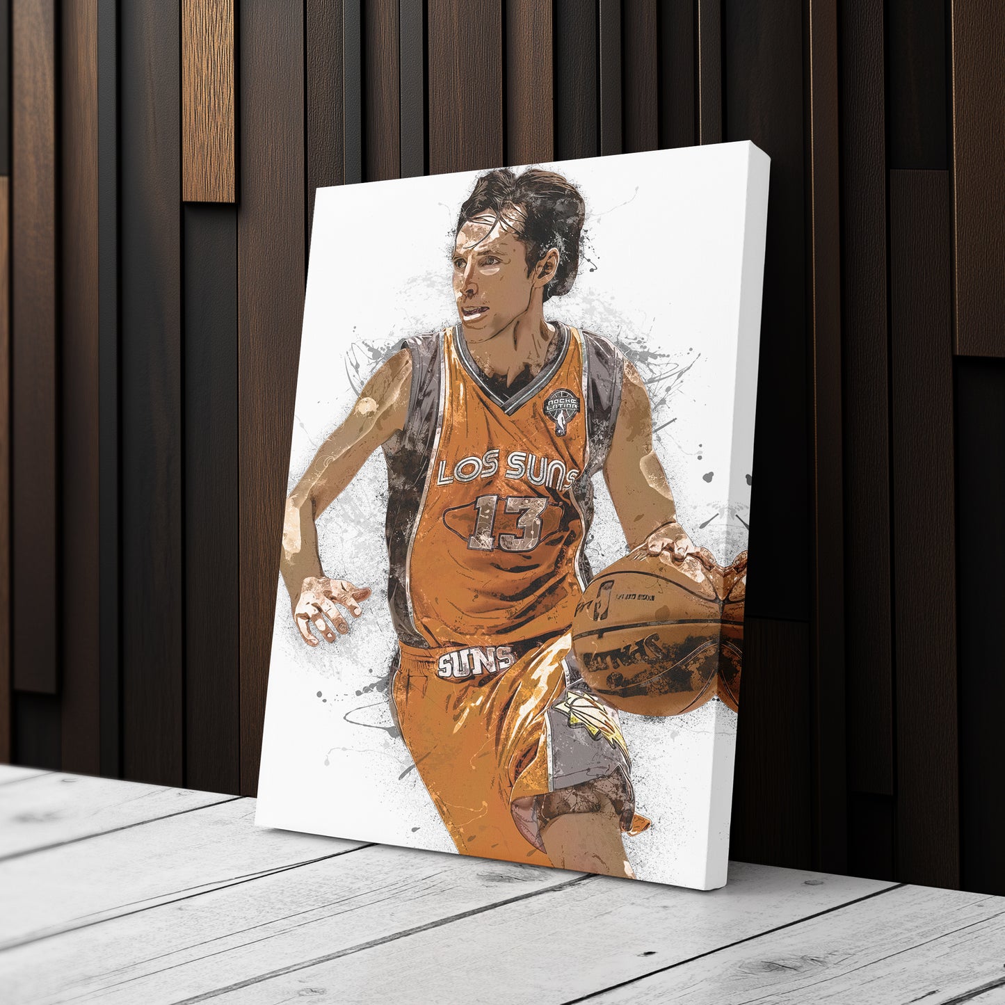 Steve Nash Canvas Art – Phoenix Suns Wall Decor