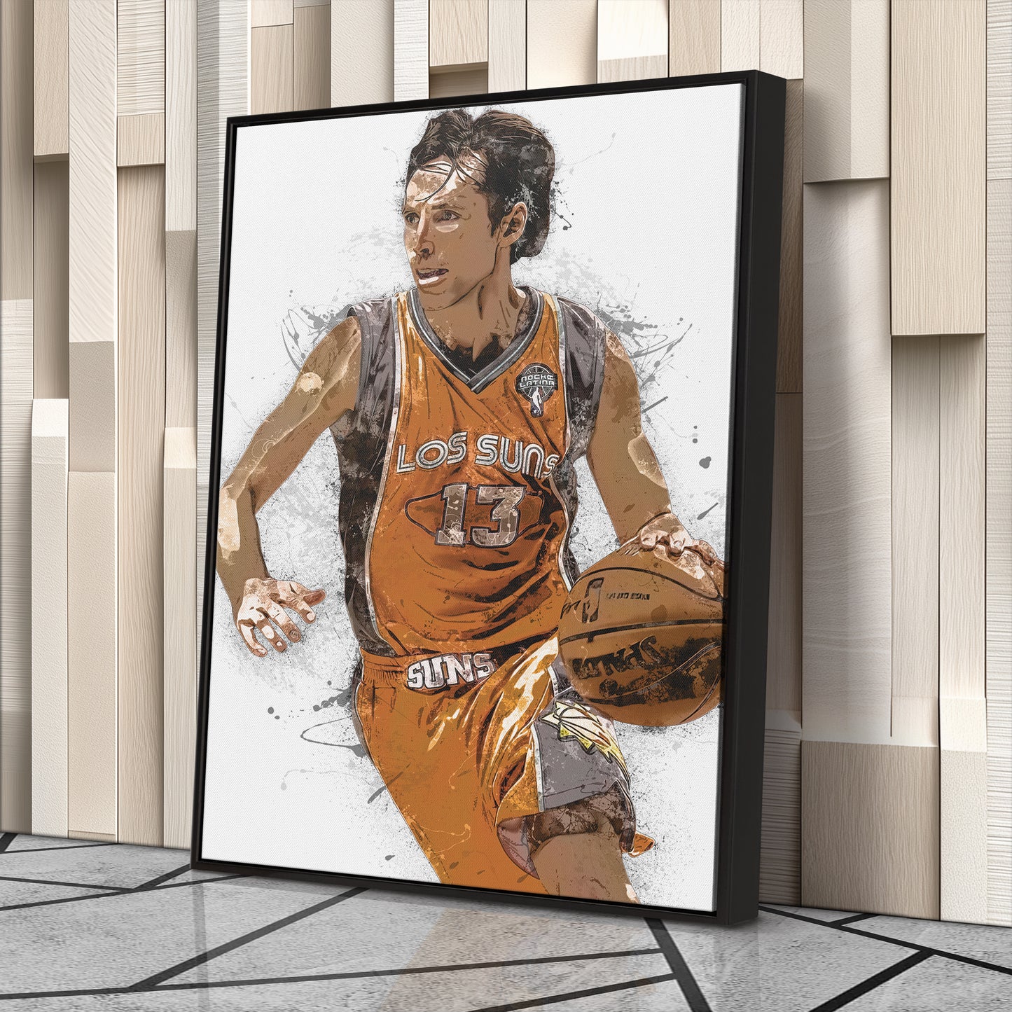 Steve Nash Canvas Art – Phoenix Suns Wall Decor
