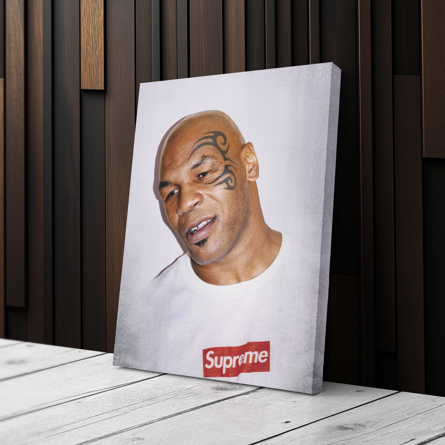 Mike Tyson Canvas – Boxing Champion Wall Art for Home Decor