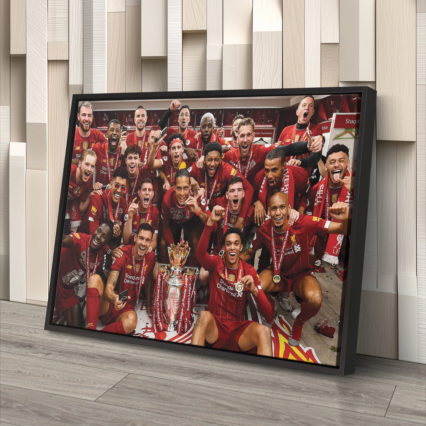 Liverpool Champions Canvas – Soccer Wall Art for Fans