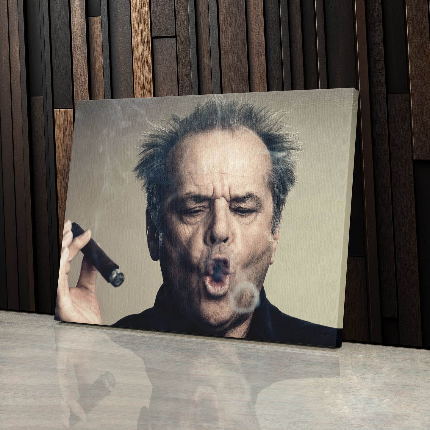 Jack Nicholson Canvas – Movie Legend Wall Art for Home Decor