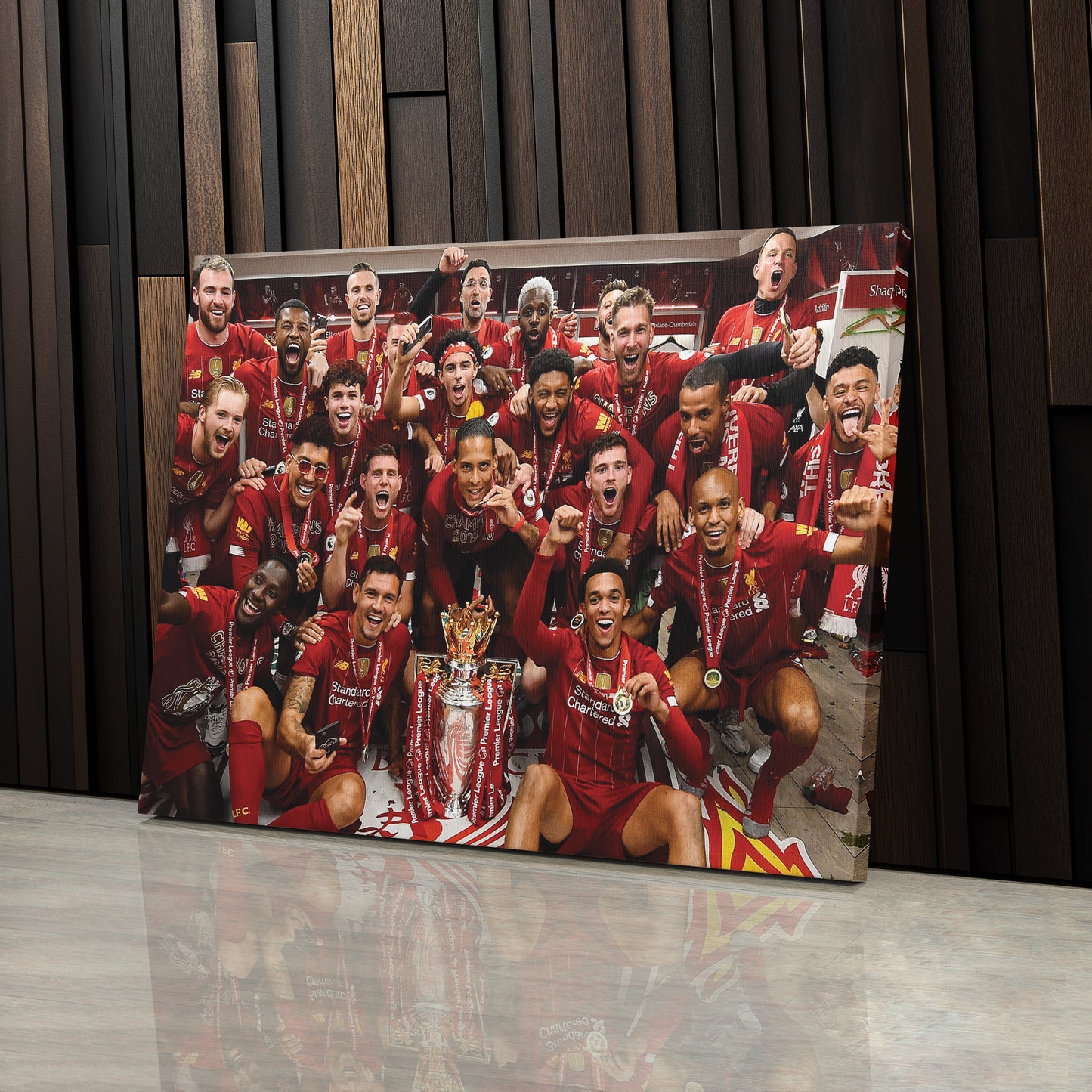 Liverpool Champions Canvas – Soccer Wall Art for Fans