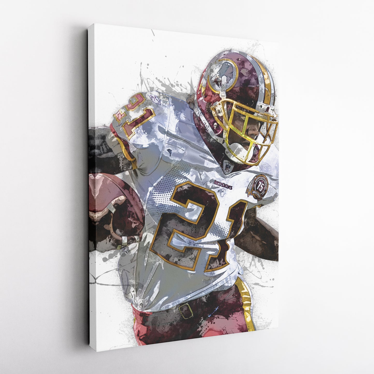 Sean Taylor Canvas Art – Washington Commanders Wall Decor