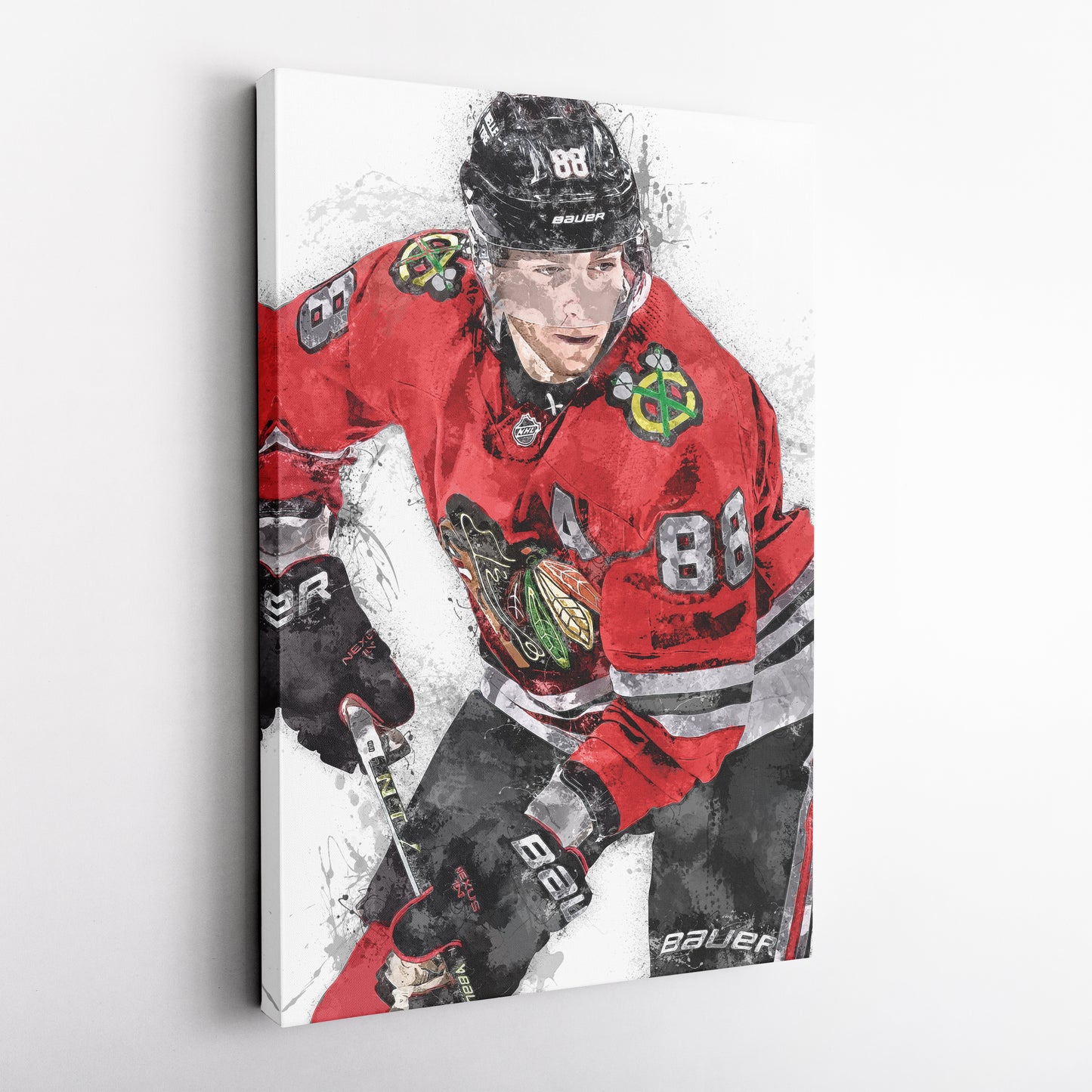 Patrick Kane Canvas Art – Chicago Blackhawks Wall Decor