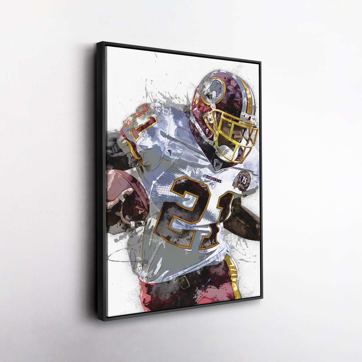 Sean Taylor Canvas Art – Washington Commanders Wall Decor