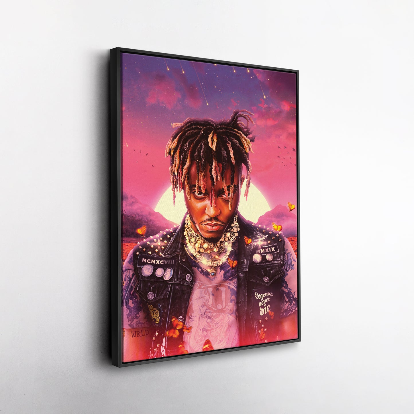 Juice WRLD Canvas – Rap Icon Wall Art for Home Decor