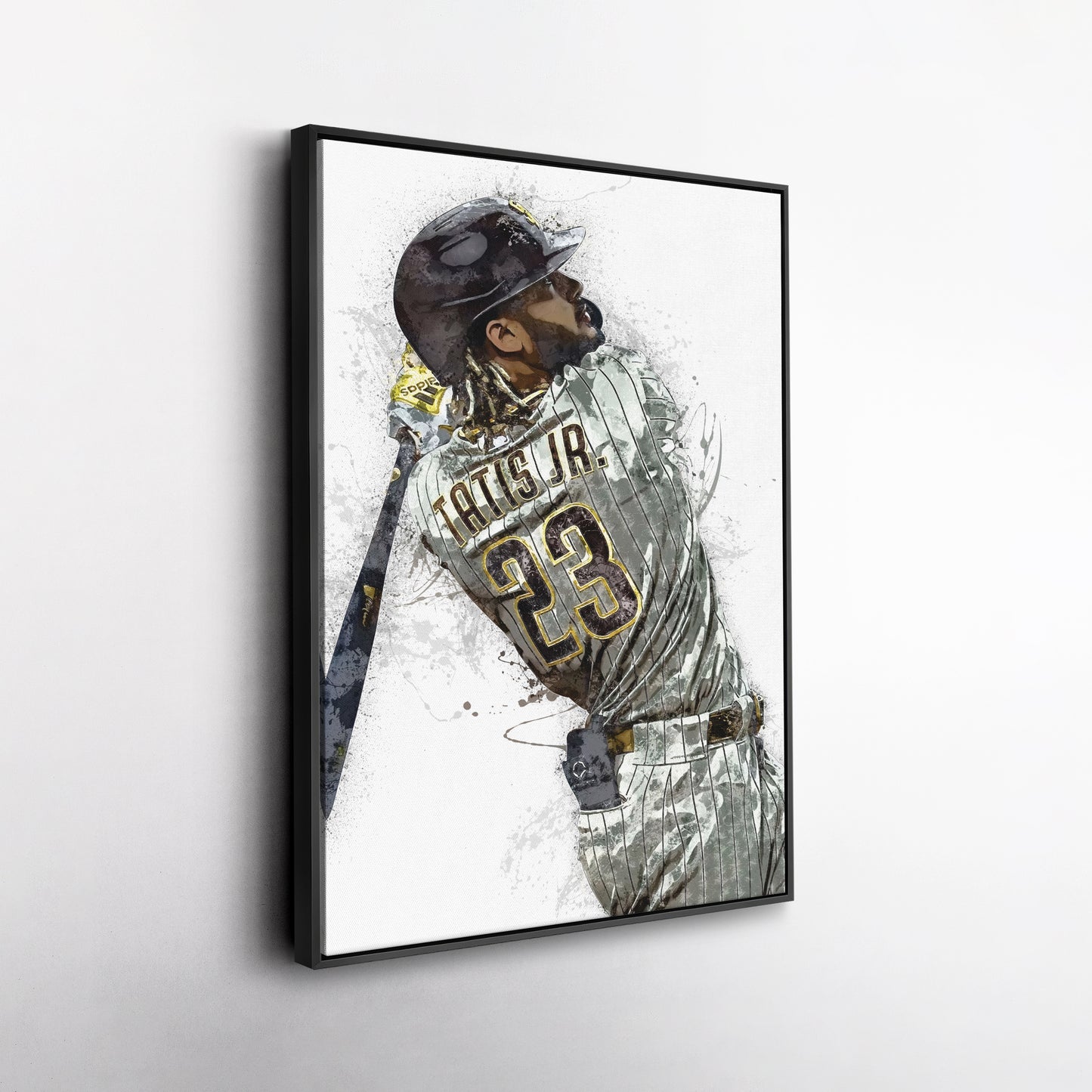 Fernando Tatis Jr. Canvas Art – San Diego Padres Wall Decor