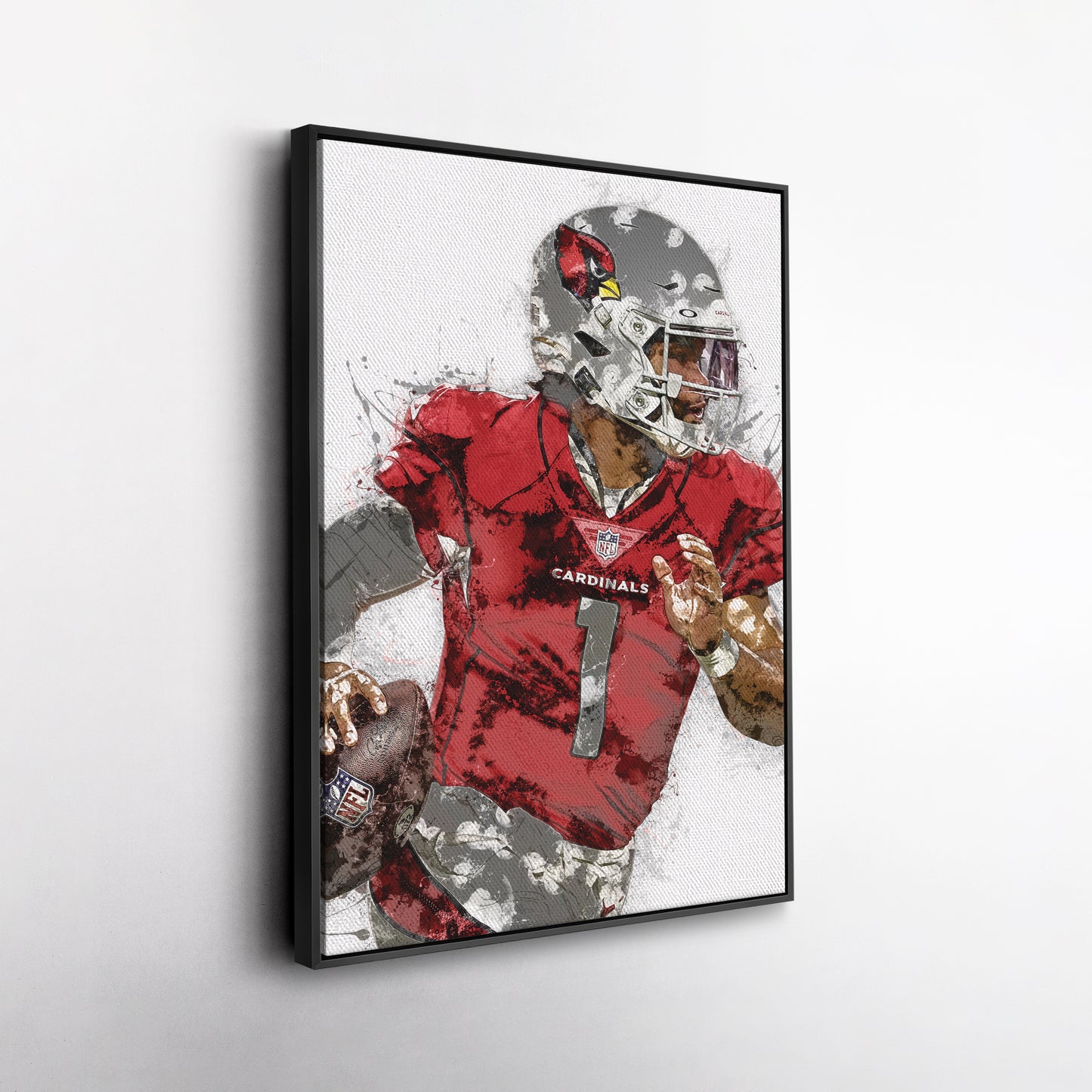 Kyler Murray Canvas Art – Arizona Cardinals Wall Decor