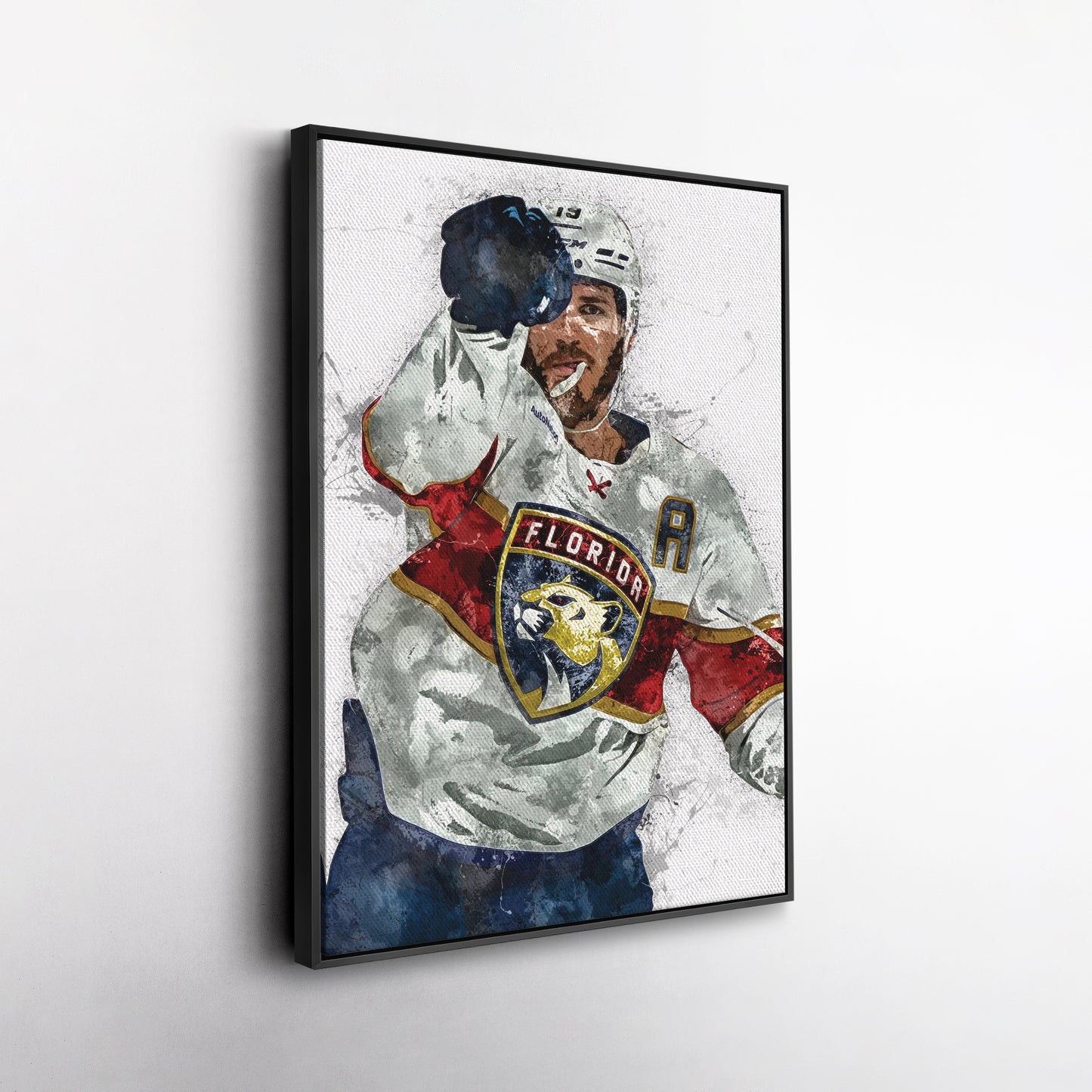 Matt Tkachuk Canvas Art – Florida Panthers Wall Decor