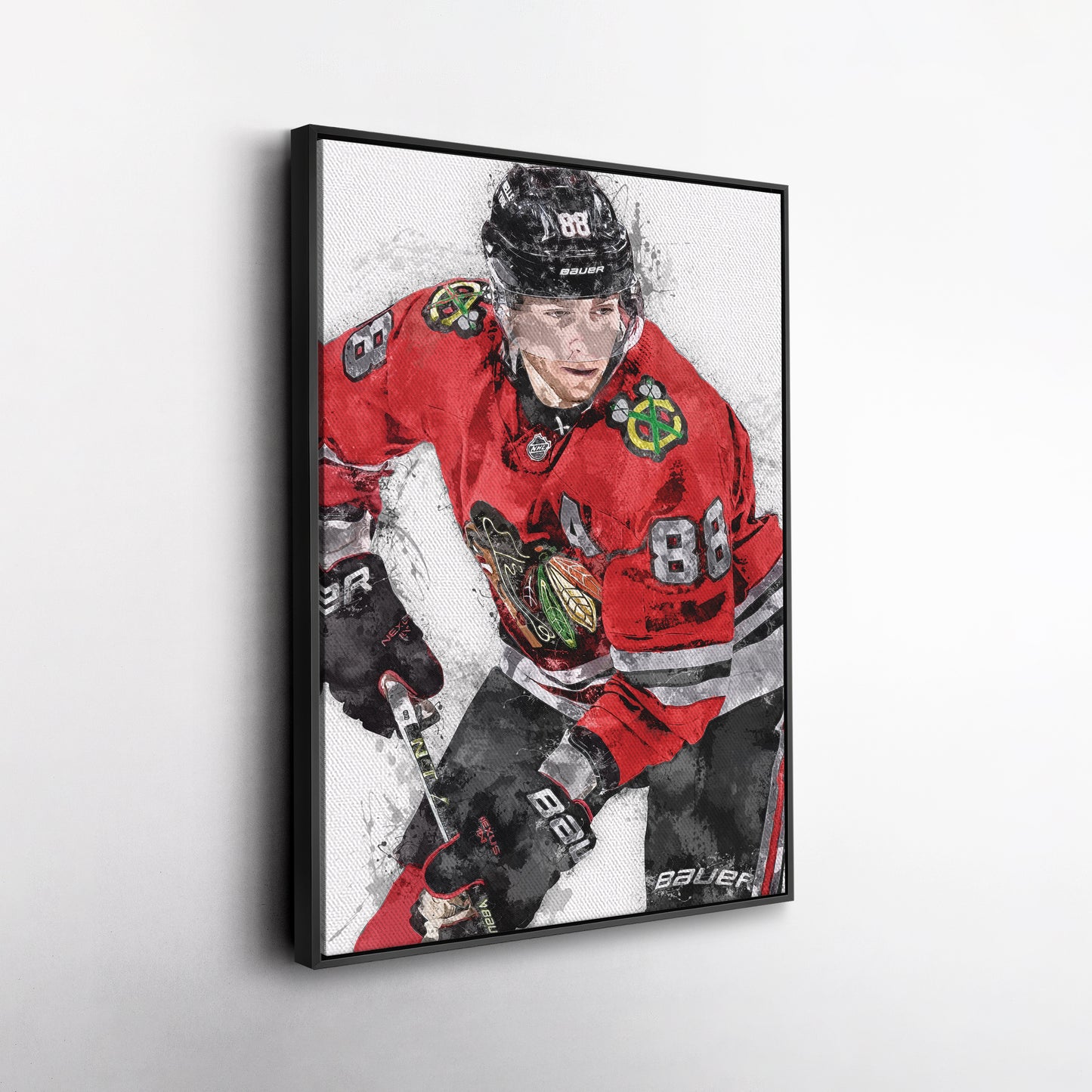 Patrick Kane Canvas Art – Chicago Blackhawks Wall Decor