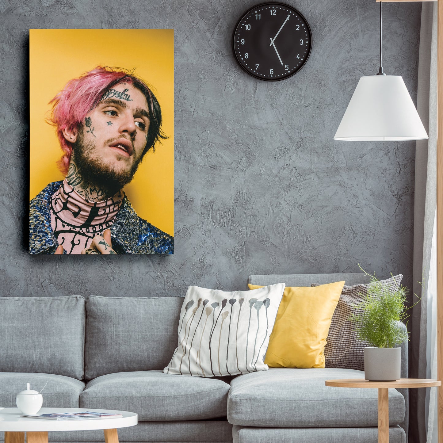 Lil Peep Canvas – Rapper Wall Art for Home or Studio Decor