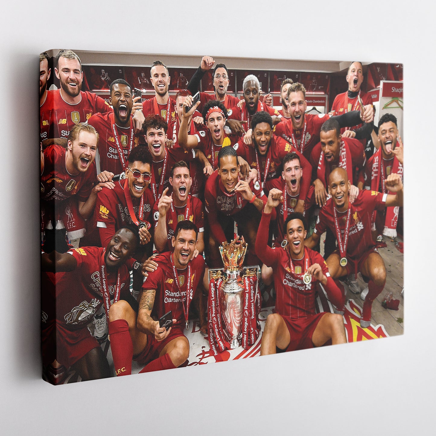 Liverpool Champions Canvas – Soccer Wall Art for Fans