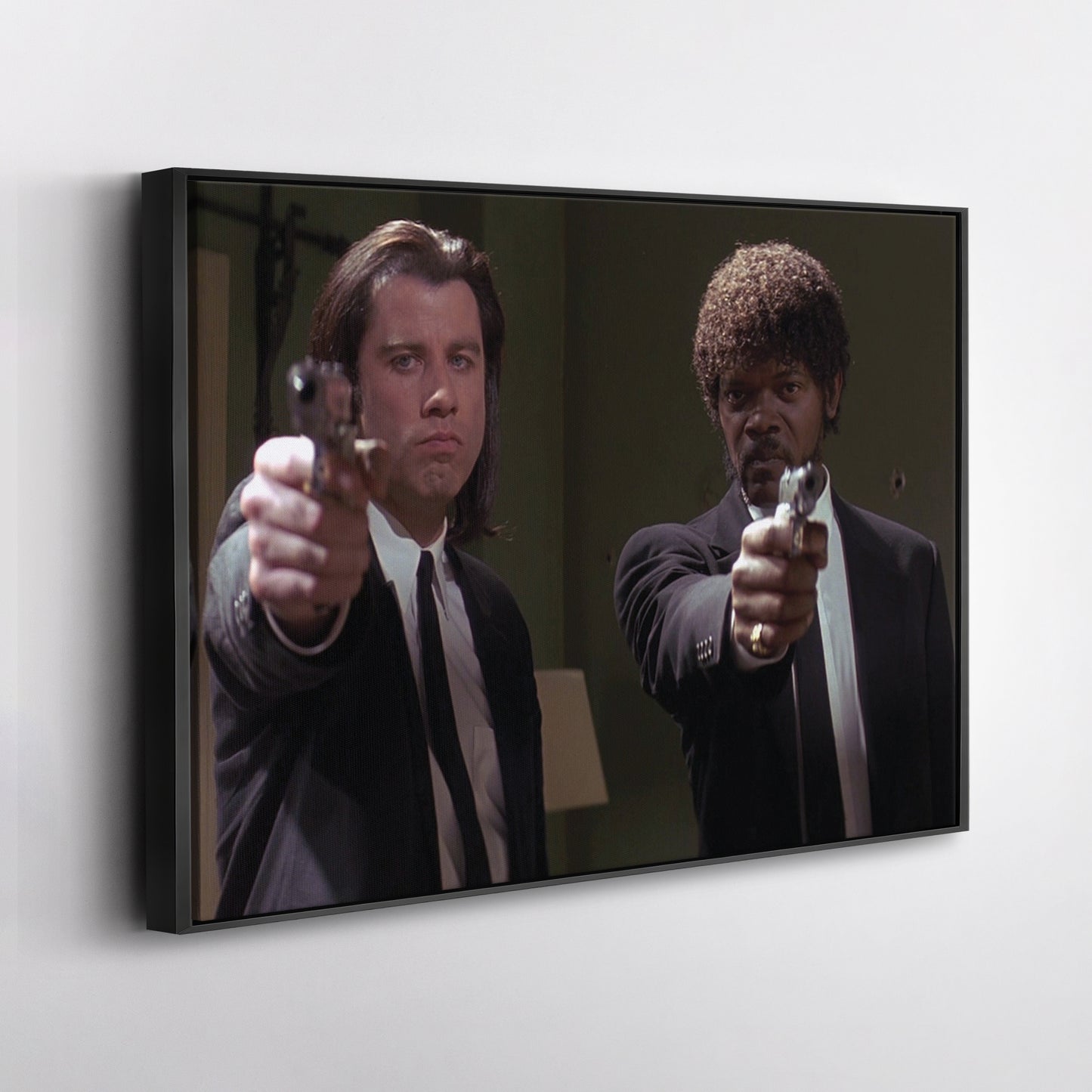 Pulp Fiction Gangsta Canvas – Classic Movie Wall Art