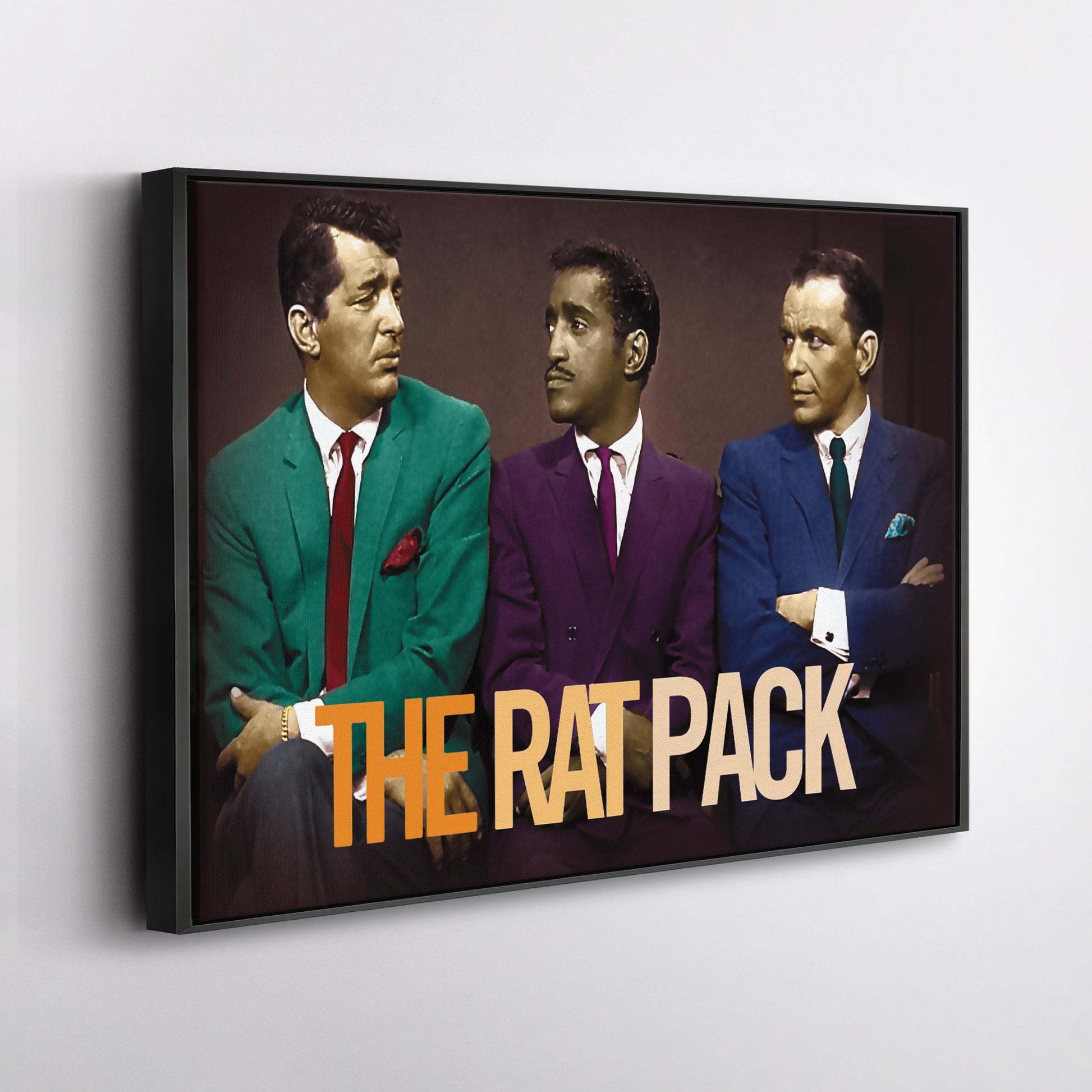 Rat Pack Canvas – Sinatra & Dean Classic Wall Art Decor