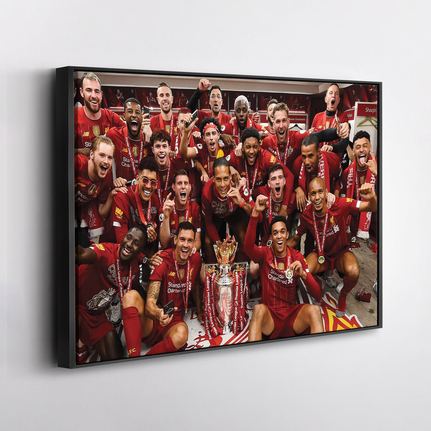 Liverpool Champions Canvas – Soccer Wall Art for Fans