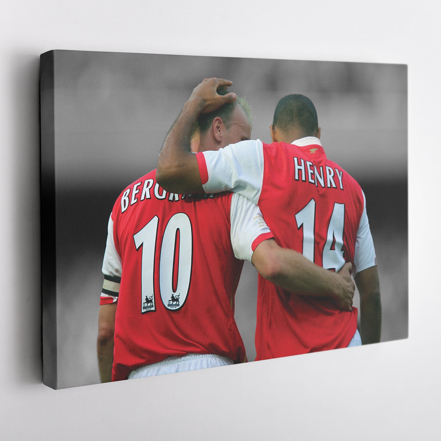 Henry & Bergkamp Canvas – Arsenal Legends Wall Art Decor