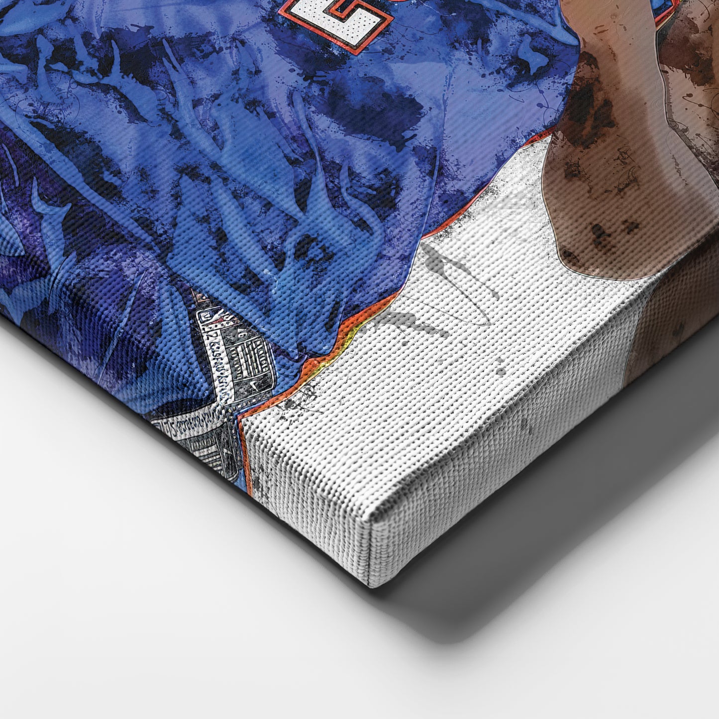 Shai Gilgeous-Alexander Canvas Art – Oklahoma City Thunder Wall Decor
