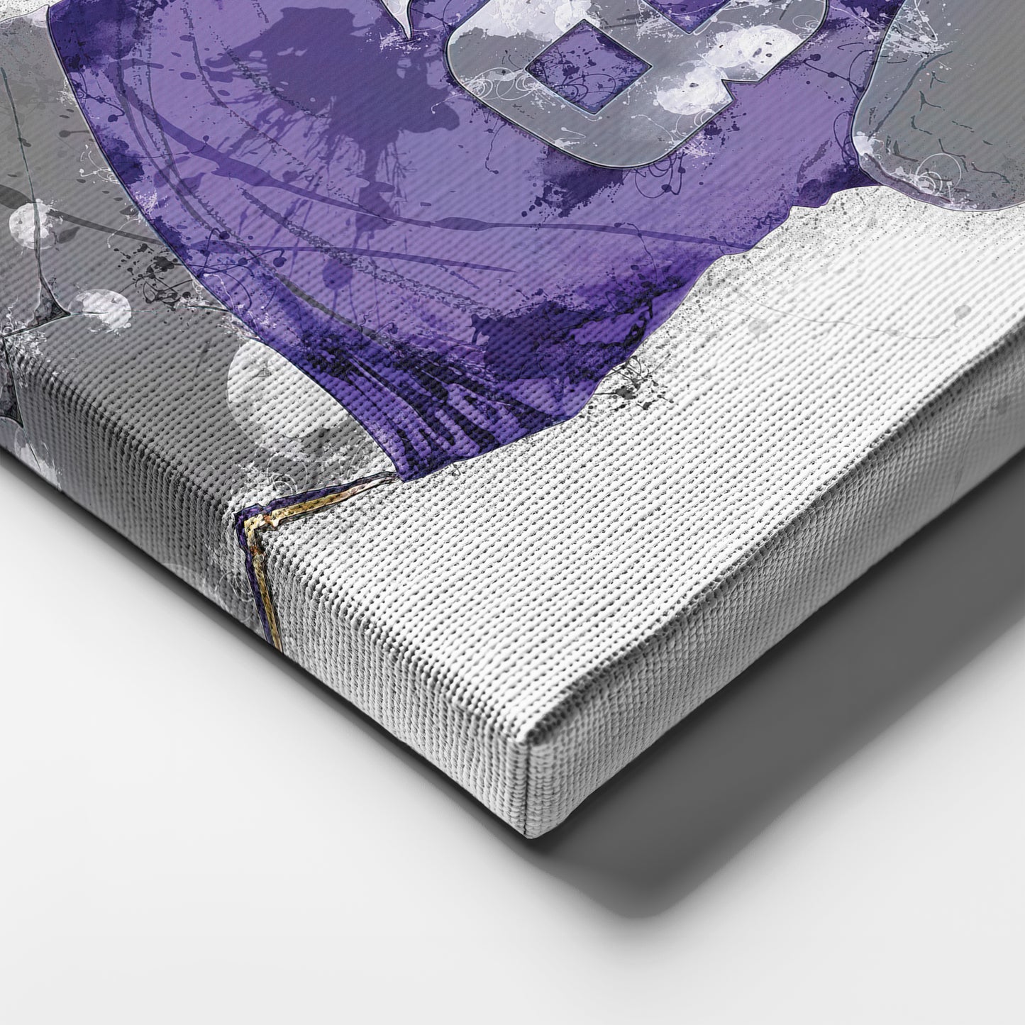 Justin Jefferson Canvas Art – Minnesota Vikings Wall Decor