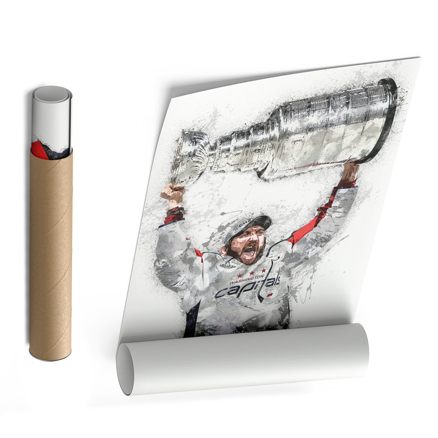 Alexander Ovechkin Canvas Art - Washington Capitals Wall Decor