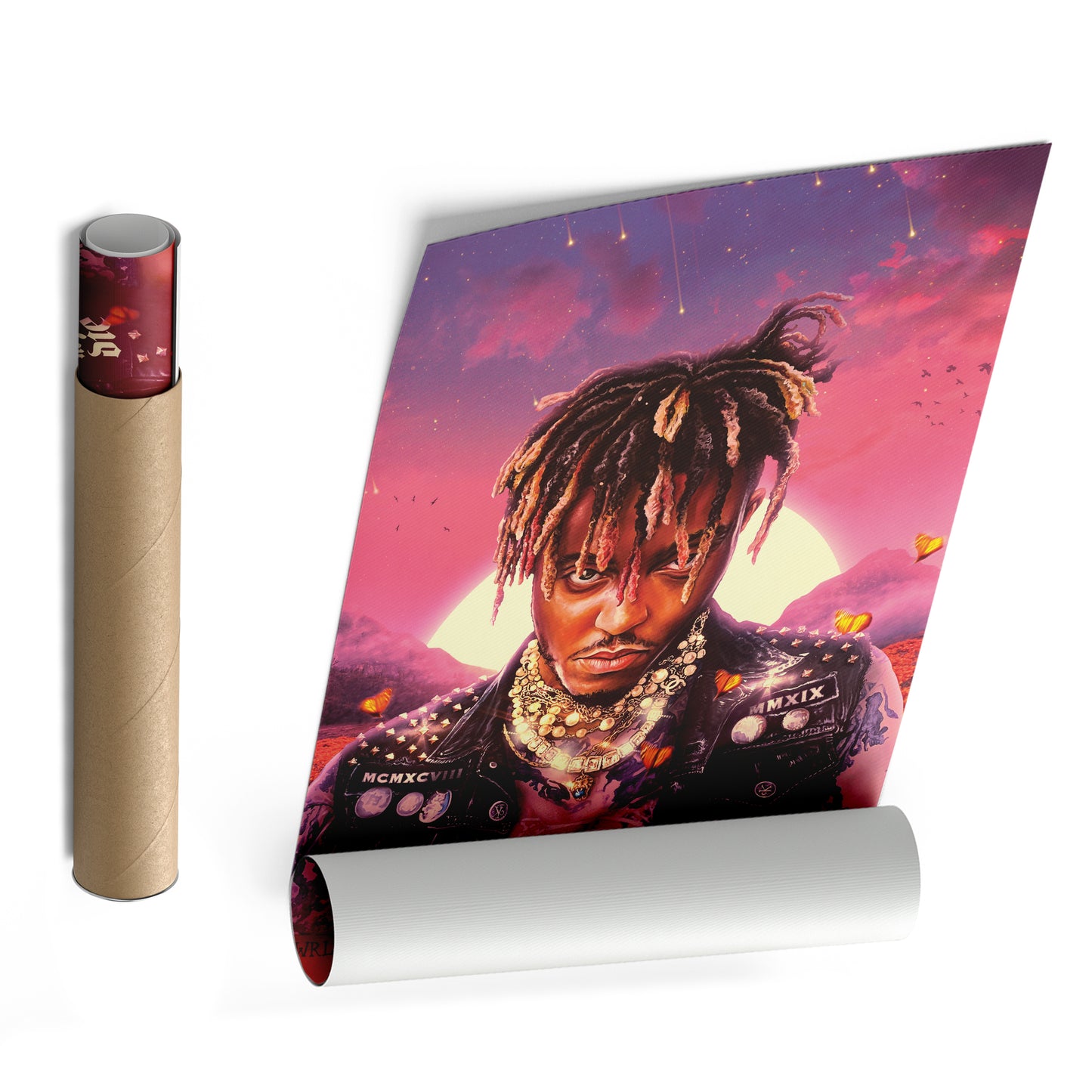 Juice WRLD Canvas – Rap Icon Wall Art for Home Decor
