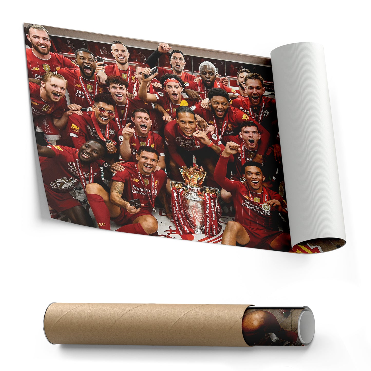 Liverpool Champions Canvas – Soccer Wall Art for Fans
