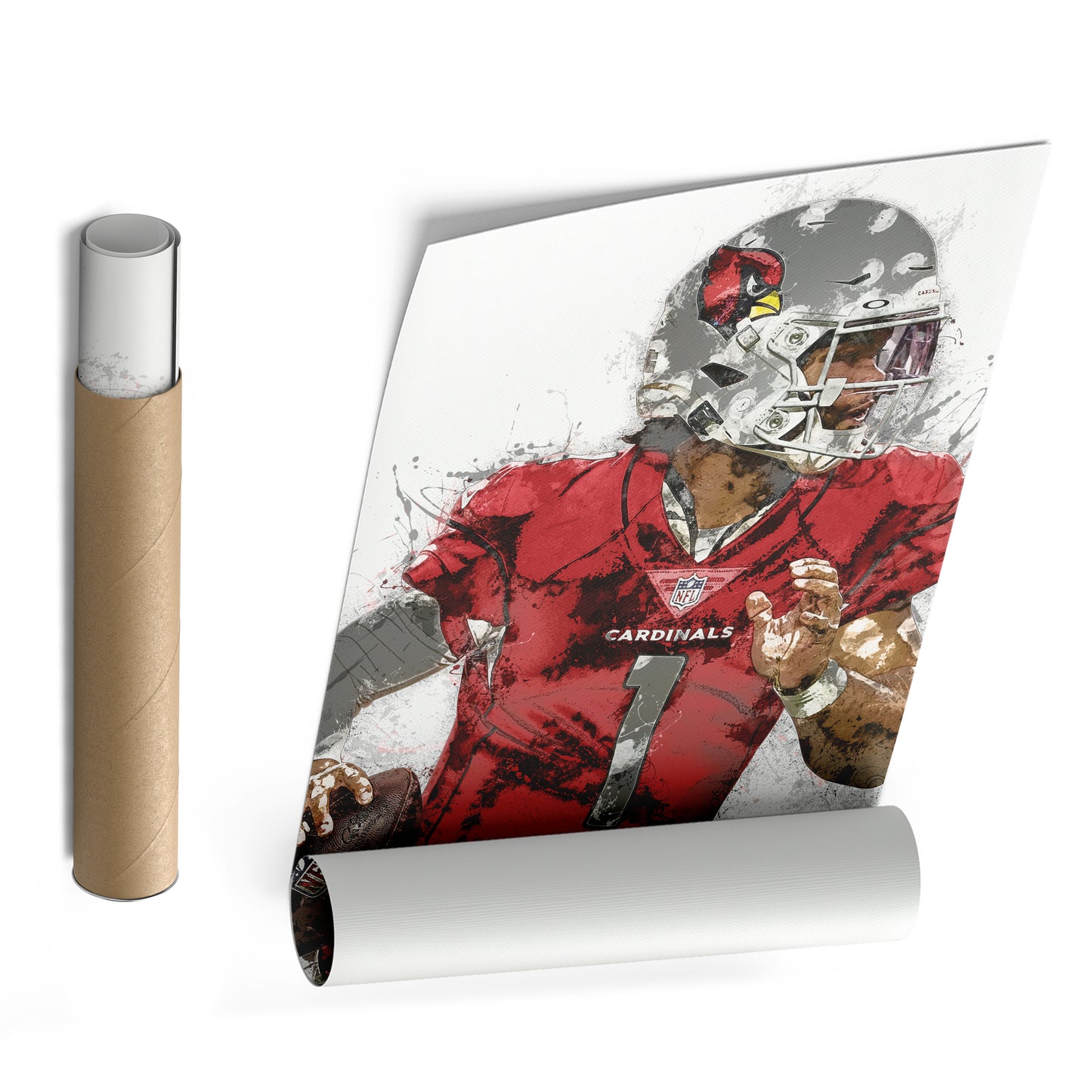 Kyler Murray Canvas Art – Arizona Cardinals Wall Decor