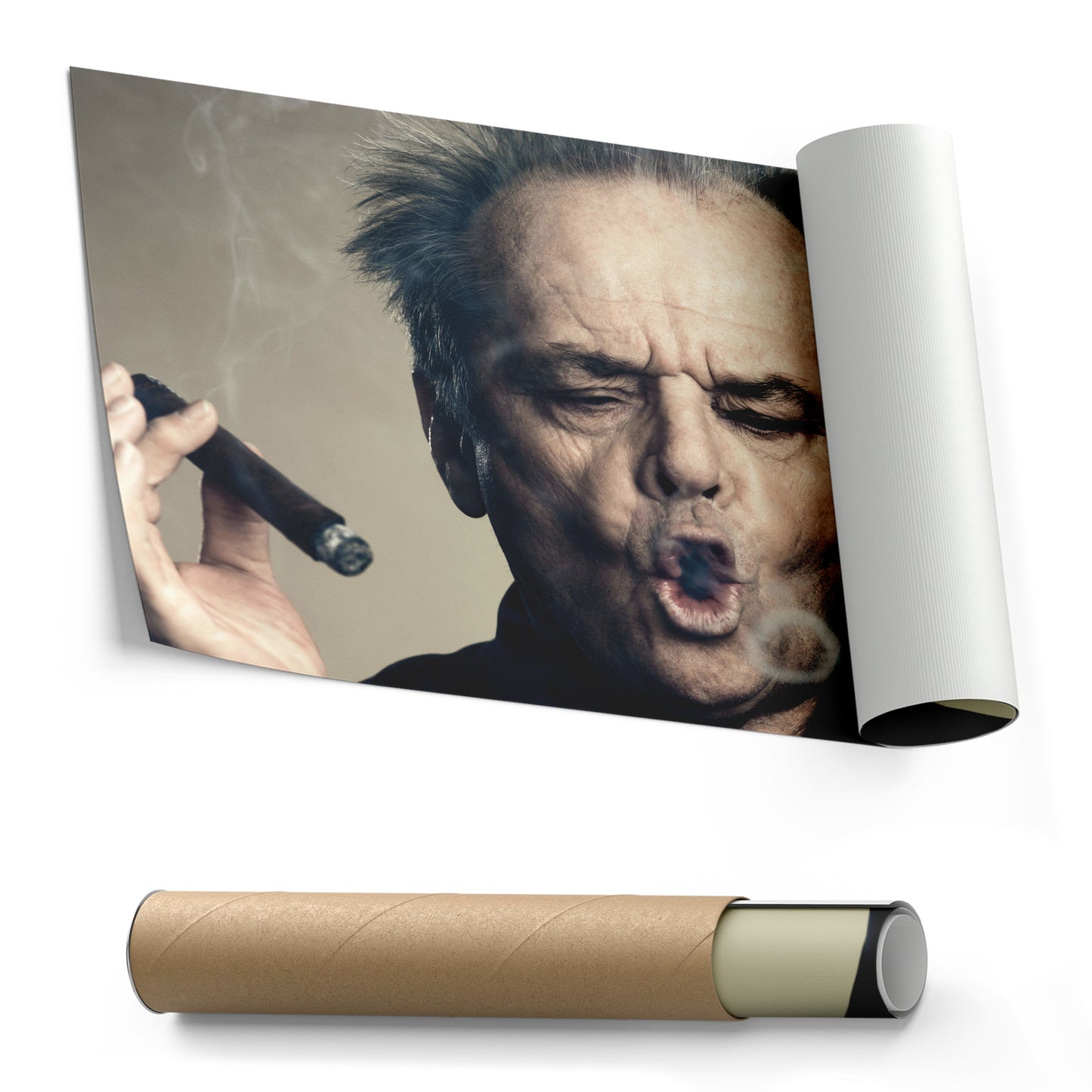 Jack Nicholson Canvas – Movie Legend Wall Art for Home Decor