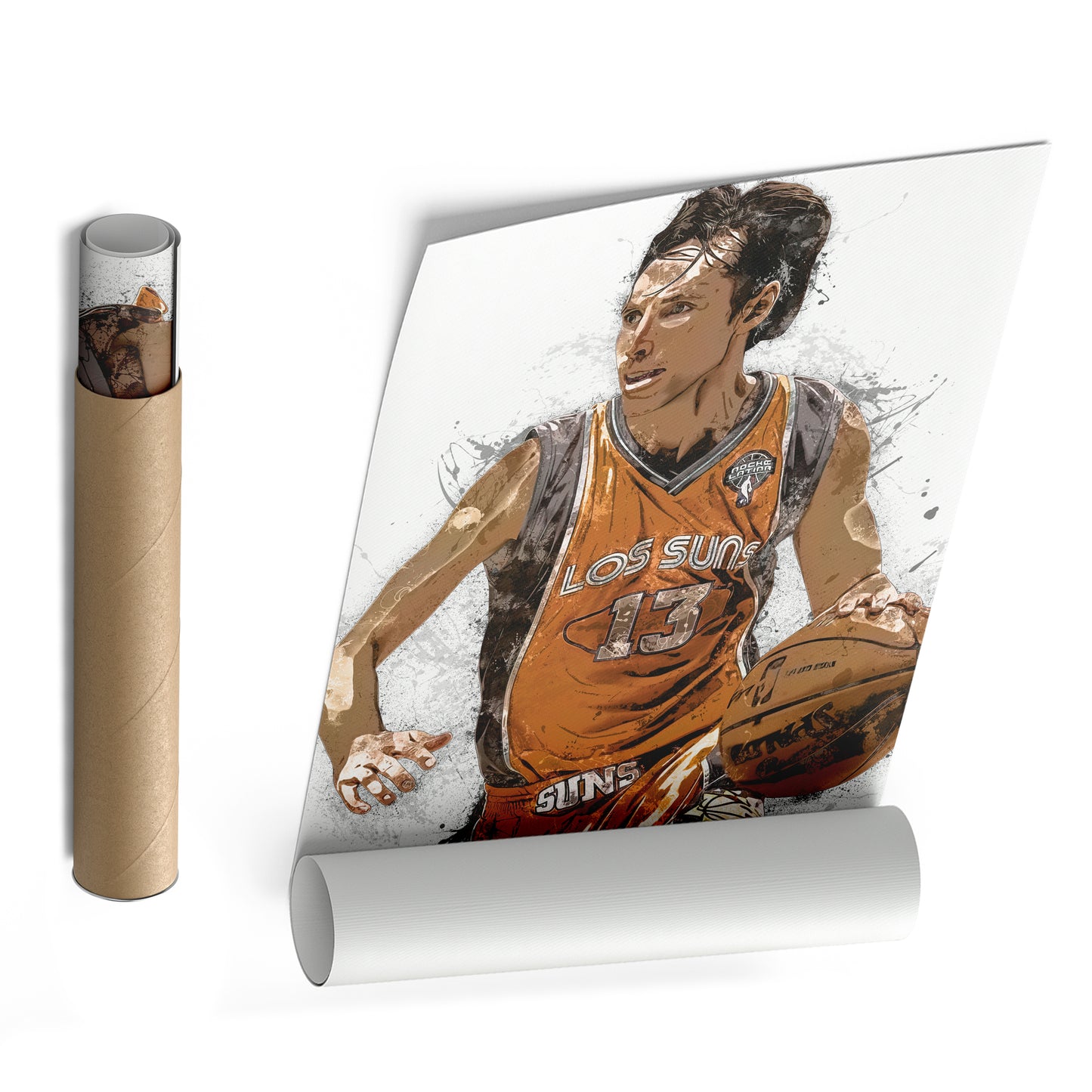 Steve Nash Canvas Art – Phoenix Suns Wall Decor