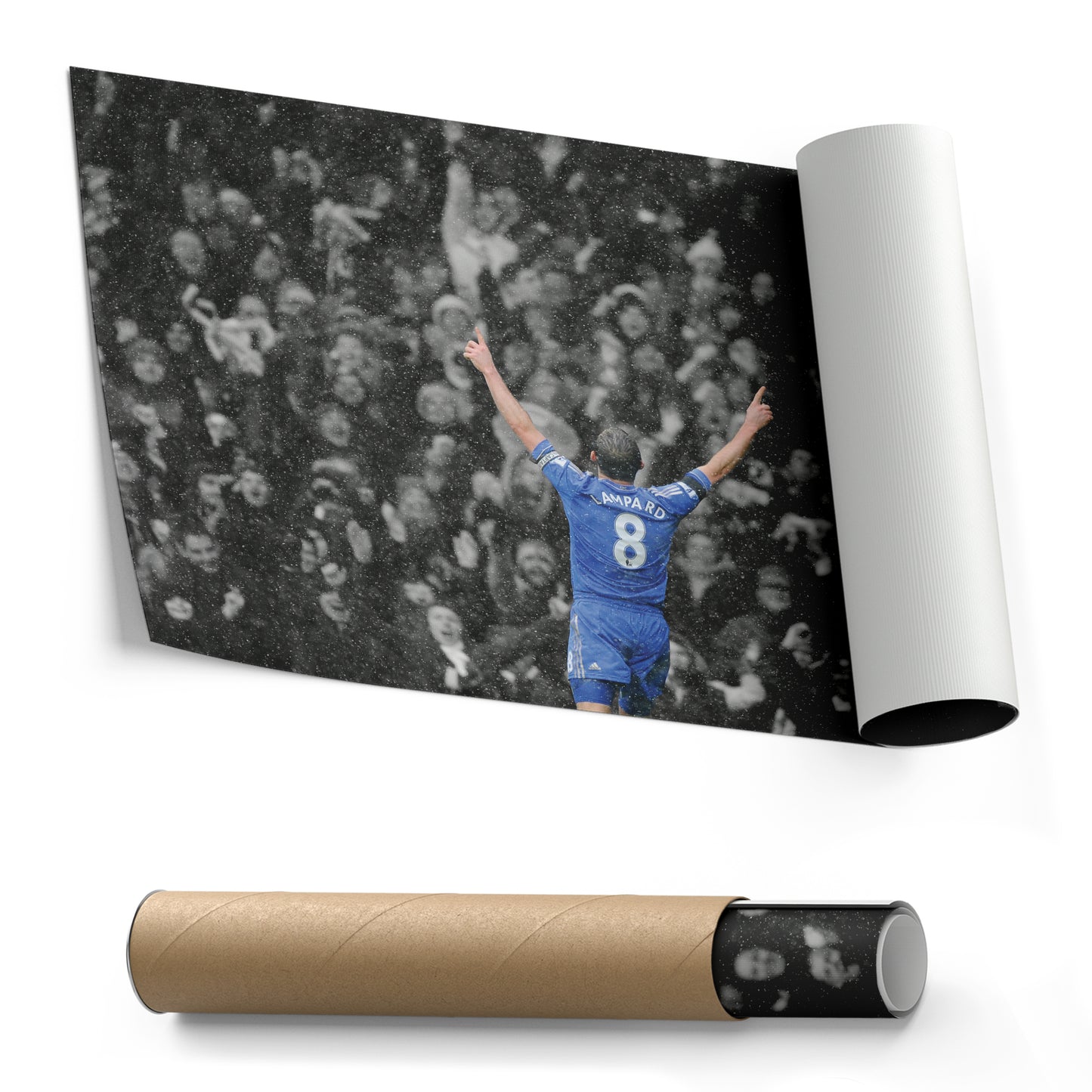 Frank Lampard Canvas – Soccer Legend Canvas for Man Cave