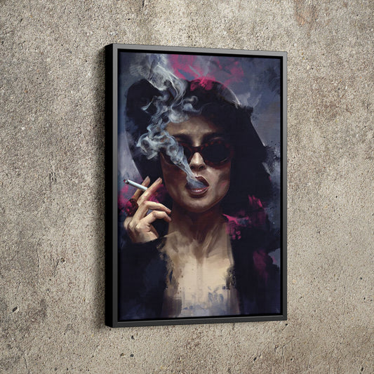 Marla Singer Poster Painting Fight Club Movie Hand Made Posters Canvas Print Wall Art Home Decor