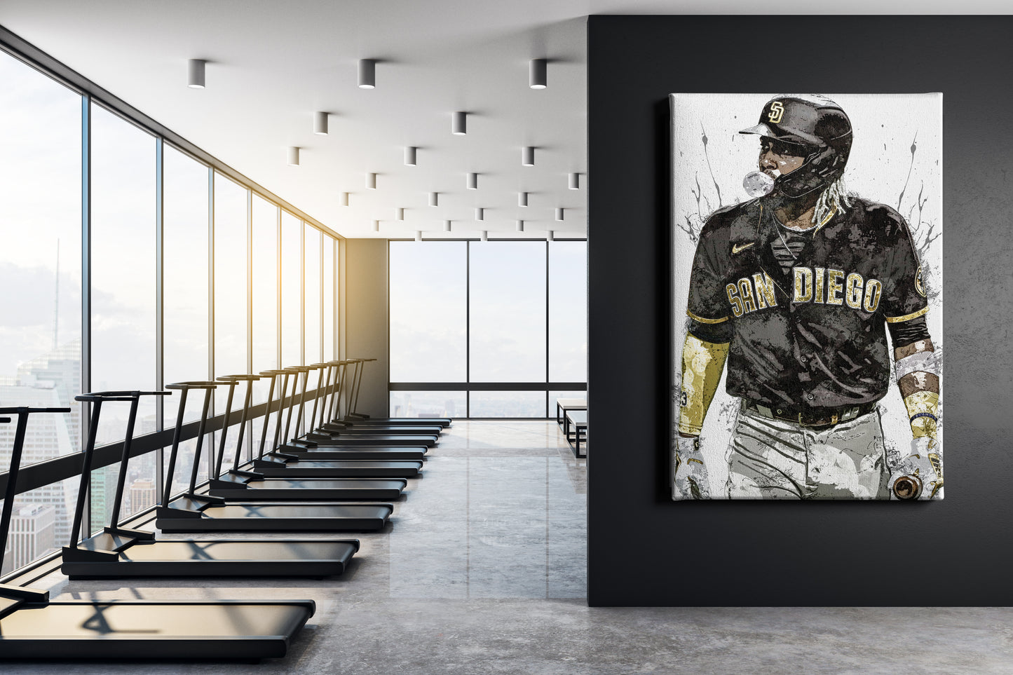 Fernando Tatis Jr Poster San Diego Padres Baseball Painting Hand Made Posters Canvas Print Wall Kids Art Man Cave Gift Home Decor