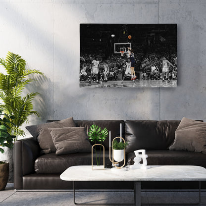Braylon Mullins Buzzer Beater Canvas – Huskies vs Duke UConn Wall Art Decor