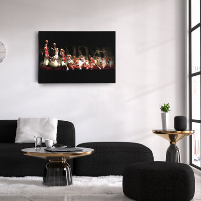 Michael Jordan Evolution Canvas – Chicago Bulls Wall Art Print for Sports Fans