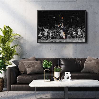 Braylon Mullins Buzzer Beater Canvas – Huskies vs Duke UConn Wall Art Decor