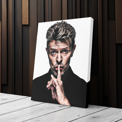 David Bowie Canvas – Rock Star Wall Art for Home Decor