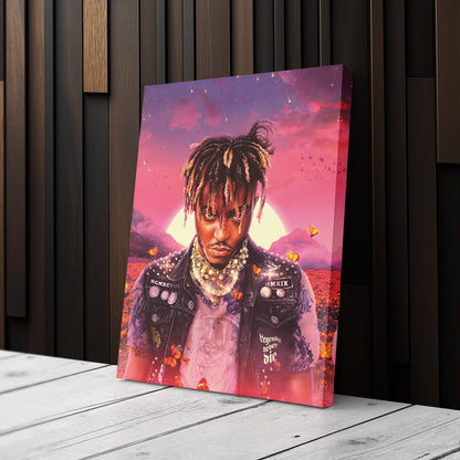 Juice WRLD Canvas – Rap Icon Wall Art for Home Decor