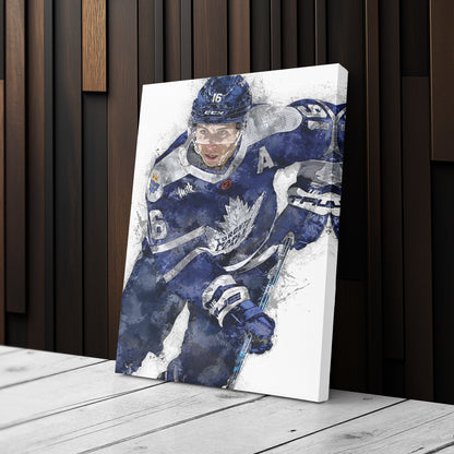 Mitch Marner Canvas Art – Toronto Maple Leafs Wall Decor