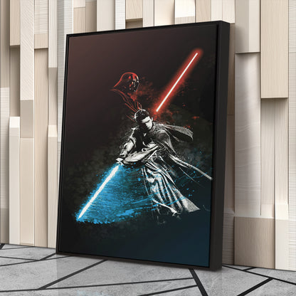 Darth Vader Anakin Skywalker Poster - Star Wars Canvas Wall Art Decor
