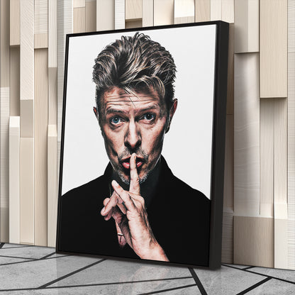 David Bowie Canvas – Rock Star Wall Art for Home Decor
