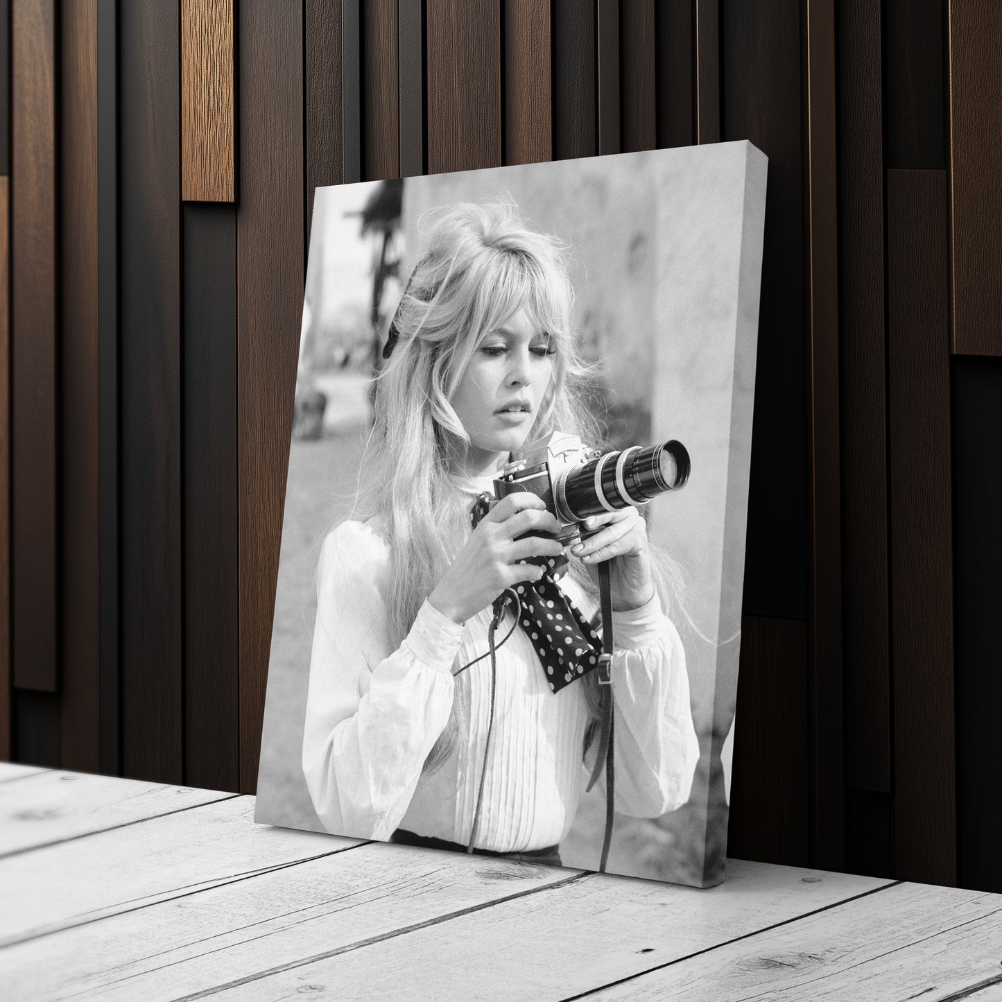 Brigitte Bardot Canvas – Viva Maria Film Scene Wall Art Decor
