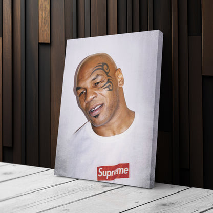 Mike Tyson Canvas – Boxing Champion Wall Art for Home Decor
