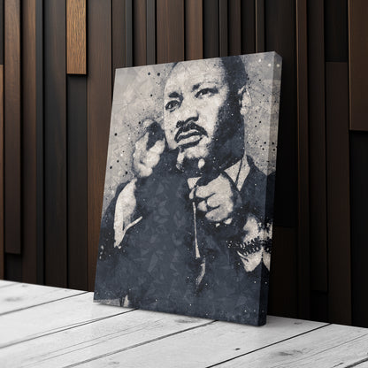 Martin Luther King Jr. Art – Civil Rights Geometric Wall Decor