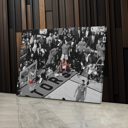 Kawhi Leonard Canvas Art – Raptors Game 7 Wall Decor