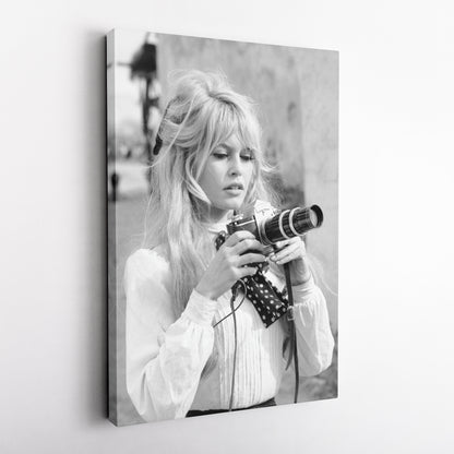 Brigitte Bardot Canvas – Viva Maria Film Scene Wall Art Decor