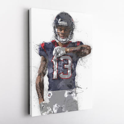 Tank Dell Canvas Art – Houston Texans Wall Decor