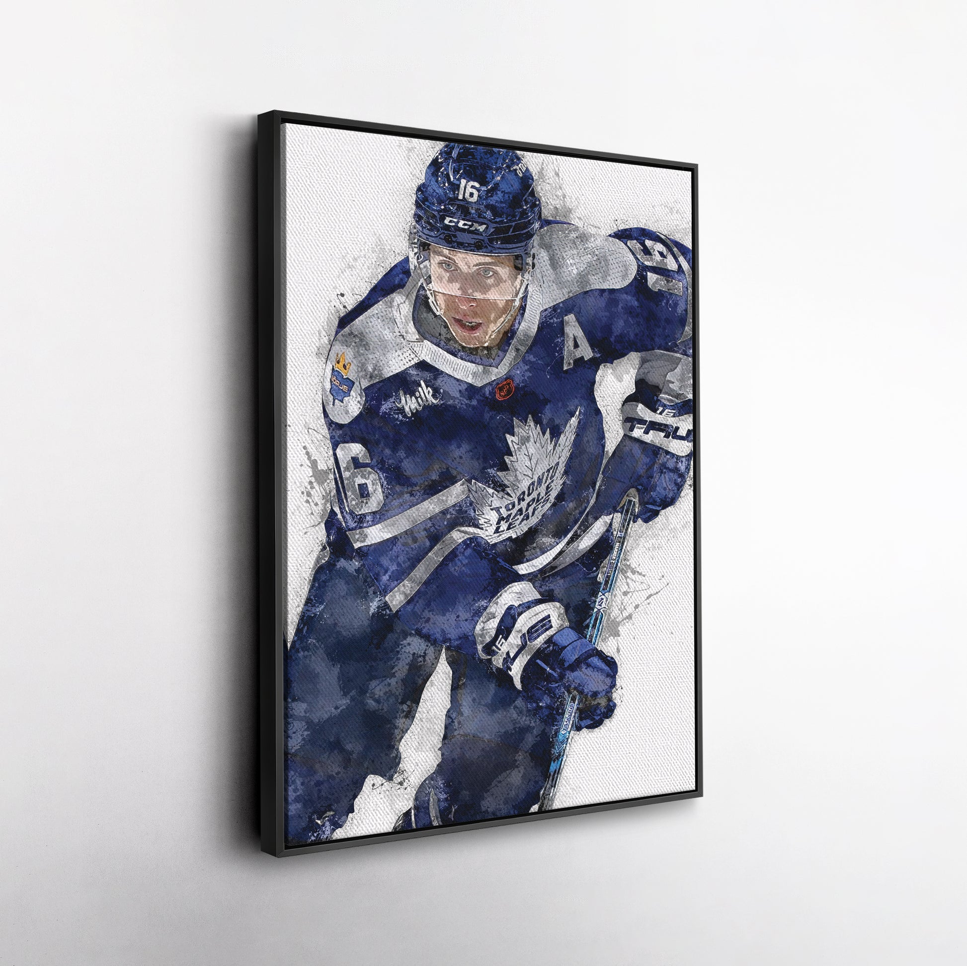 Mitch Marner Canvas Art – Toronto Maple Leafs Wall Decor